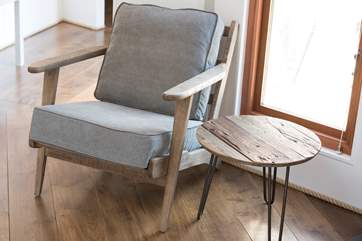 There are plenty of spaces to sit down with a good book and relax.