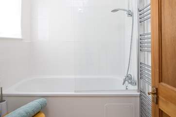 The family bathroom has a shower or bath option.