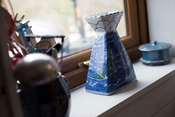 The Owners have created a lovely ambience with lots of special pieces throughout.