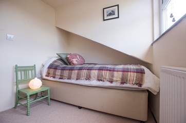 Bedroom 4 is snug but comfortable.