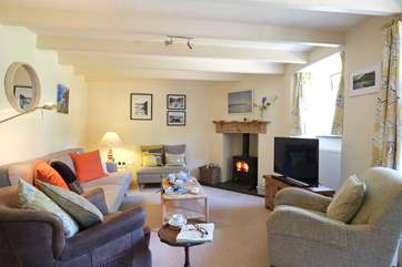 The cosy sitting-area.