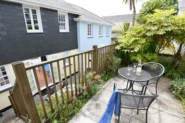 The patio-area.