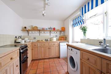 The kitchen.