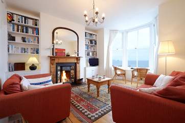 The sitting-room.
