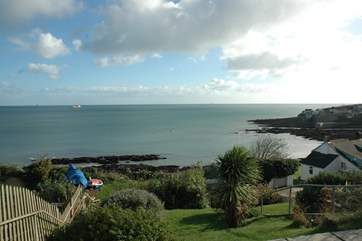 The view towards the harbour.
