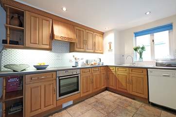 The kitchen-area.