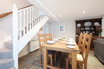 The dining-area.