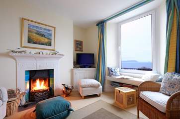 The sitting-room.