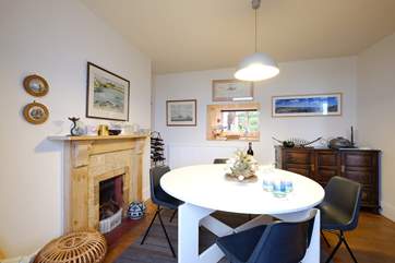 The dining-room.