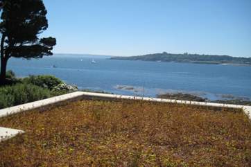 View from the first floor deck.