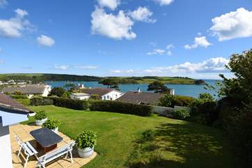 The view from the garden.