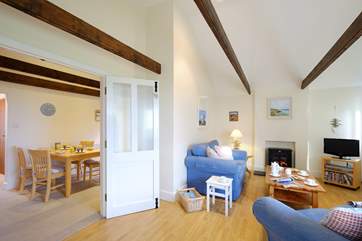 The sitting-room and dining-area.
