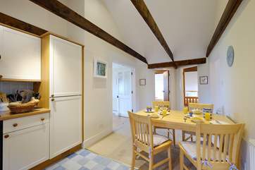 The kitchen/dining-room.