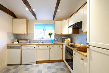 The kitchen.