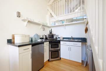 The kitchen-area.