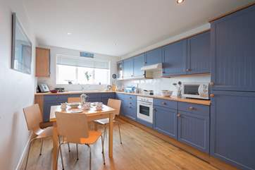 The kitchen/diner.