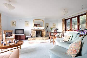 The sitting-room.