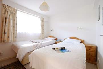 The twin bedroom.