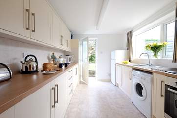 The kitchen.