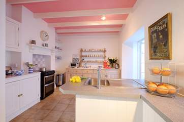 The kitchen.