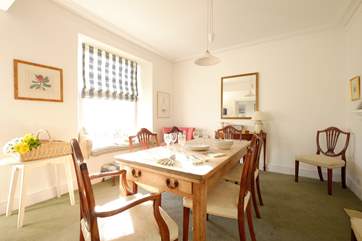 The dining-room.