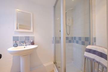 The shower-room.