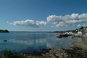Catch the ferry from St.Mawes to Falmouth.