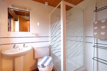 The en suite shower-room to Bedroom 1.