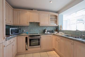 The kitchen.