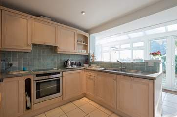 The kitchen.