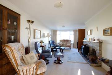 The sitting-room.