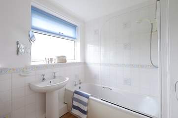 The bathroom.