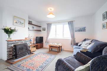 The sitting-room.
