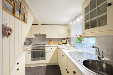 The kitchen.