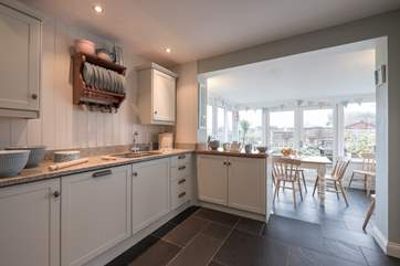 The kitchen.