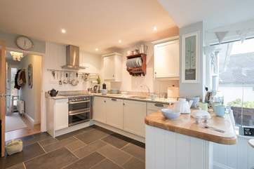 The kitchen.