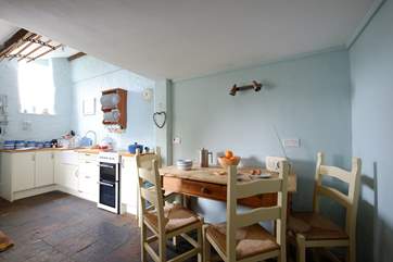 The breakfast-table.
