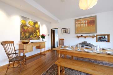 The dining-room.