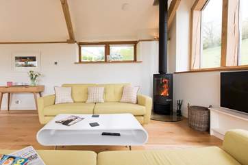 The open plan setting allows your whole party to gather together for a snuggle or perhaps a game of charades or two!