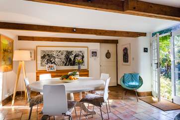 The dining-area.