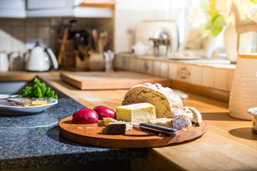 Enjoy a meal at the breakfast-bar.