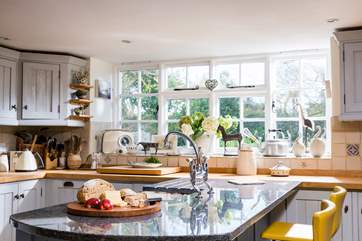The kitchen.