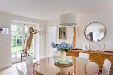 The formal dining-room.
