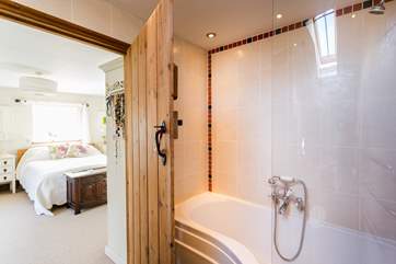The en suite bathroom for Bedroom 4.
