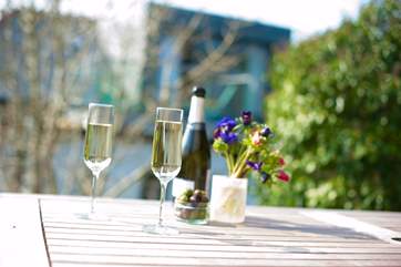 Enjoy al fresco living.