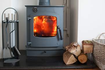 Warm and toasty at any time of the year.