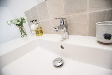 Contemporary bathroom fittings.