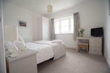 The first floor double bedroom.