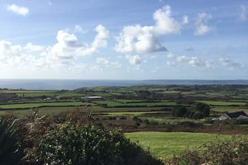 The wonderful views to the sea from Buffers