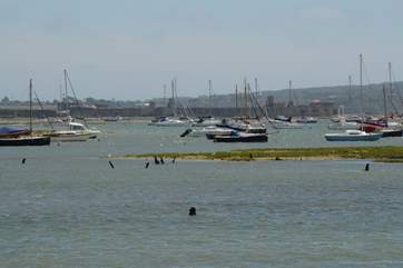 The Lymington-Keyhaven nature reserve has mud flats and salt marshes which create a rare and special habitat for wildlife.